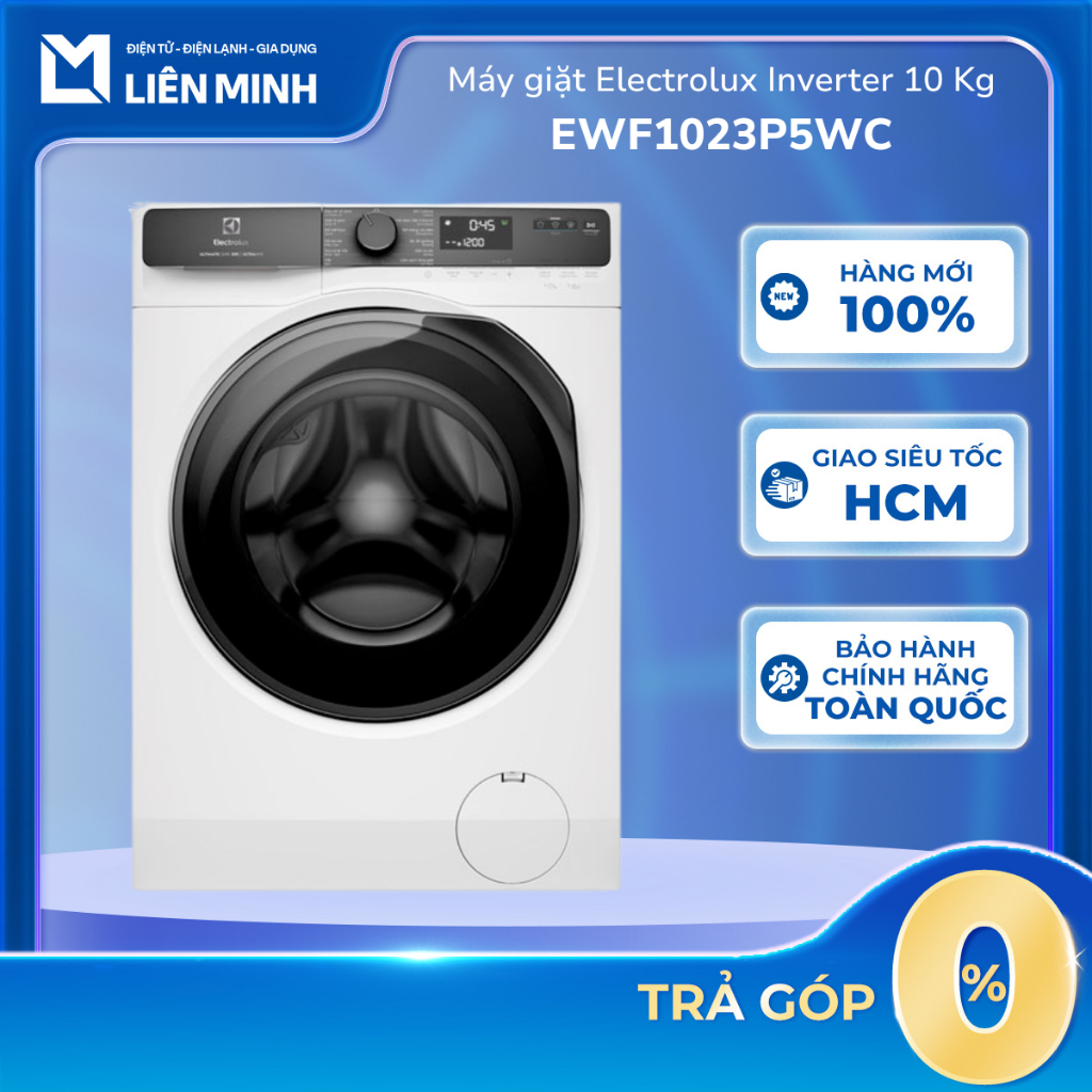 EWF1023P5WC / EWF1343P5WC- Máy Giặt Electrolux Inverter 10 Kg / 13 Kg [GIÁ MÁY][SHIP 0Đ HCM]
