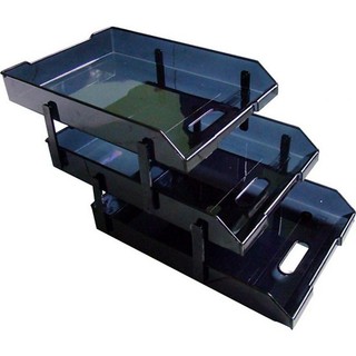 Khay kệ 3 tầng mica xukiva 180.3 đựng hồ sơ văn phòng tiện lợi