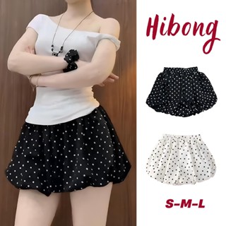  Quần SHORT BÍ NGÔ CHẤM BI Cạp Lưng Thun Chất Kate 2 Lớp QU09 Quần Đùi Nữ Phồng Bồng Bềnh HIBONG 