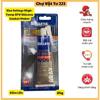 🎁Keo Selleys Tạo Gioăng Màu Xám Lớn 85gr Silicone Chịu Nhiệt Độ Cao