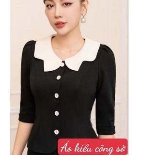 Áo kiểu công sở trẻ trung có bigsize