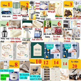   có chọn quà  Tã Bỉm Gooby Hàn Quốc Cao Cấp size dán quần NB S M L XL XXL 