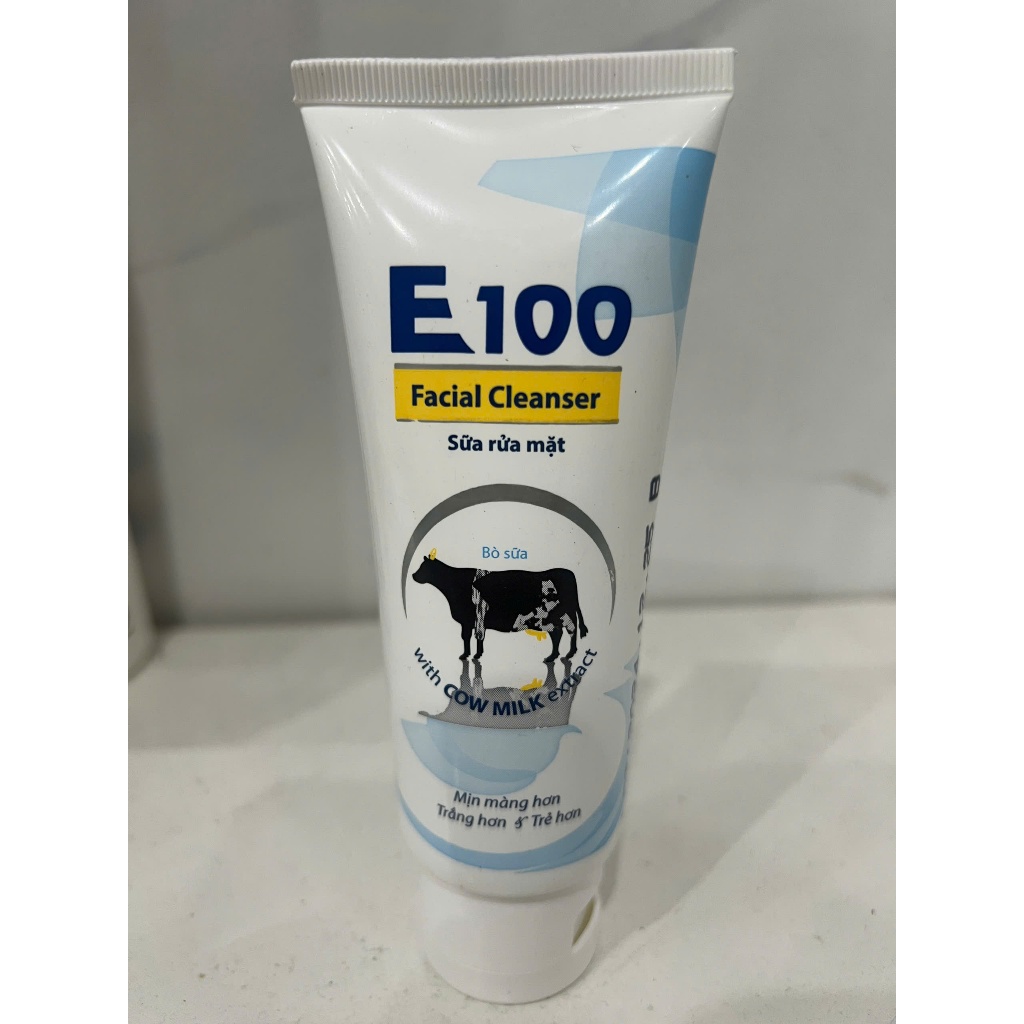 Sữa rửa mặt e100 bò sữa 80ml
