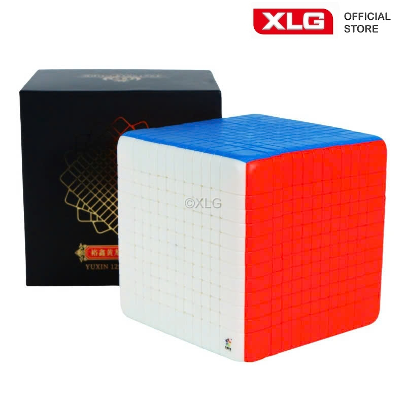 Rubik 12x12 Yuxin Huanglong Stickerless – Siêu khối cỡ lớn đỉnh cao
