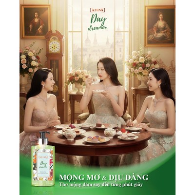 Combo 2 Sữa Tắm Dưỡng Ẩm Hương Nước Hoa Adiva Day Dreamer 400ml