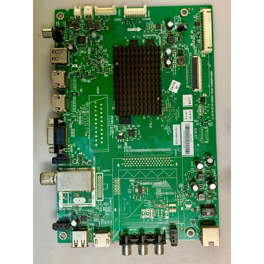 Bo main boar mạch linh kiện tivi tv Toshiba 40L5650VN 40L5650 nguồn, xử lý chung chính chủ khiển, mắ