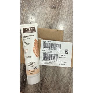 Mặt nạ đất sét Cattier mẫu mới