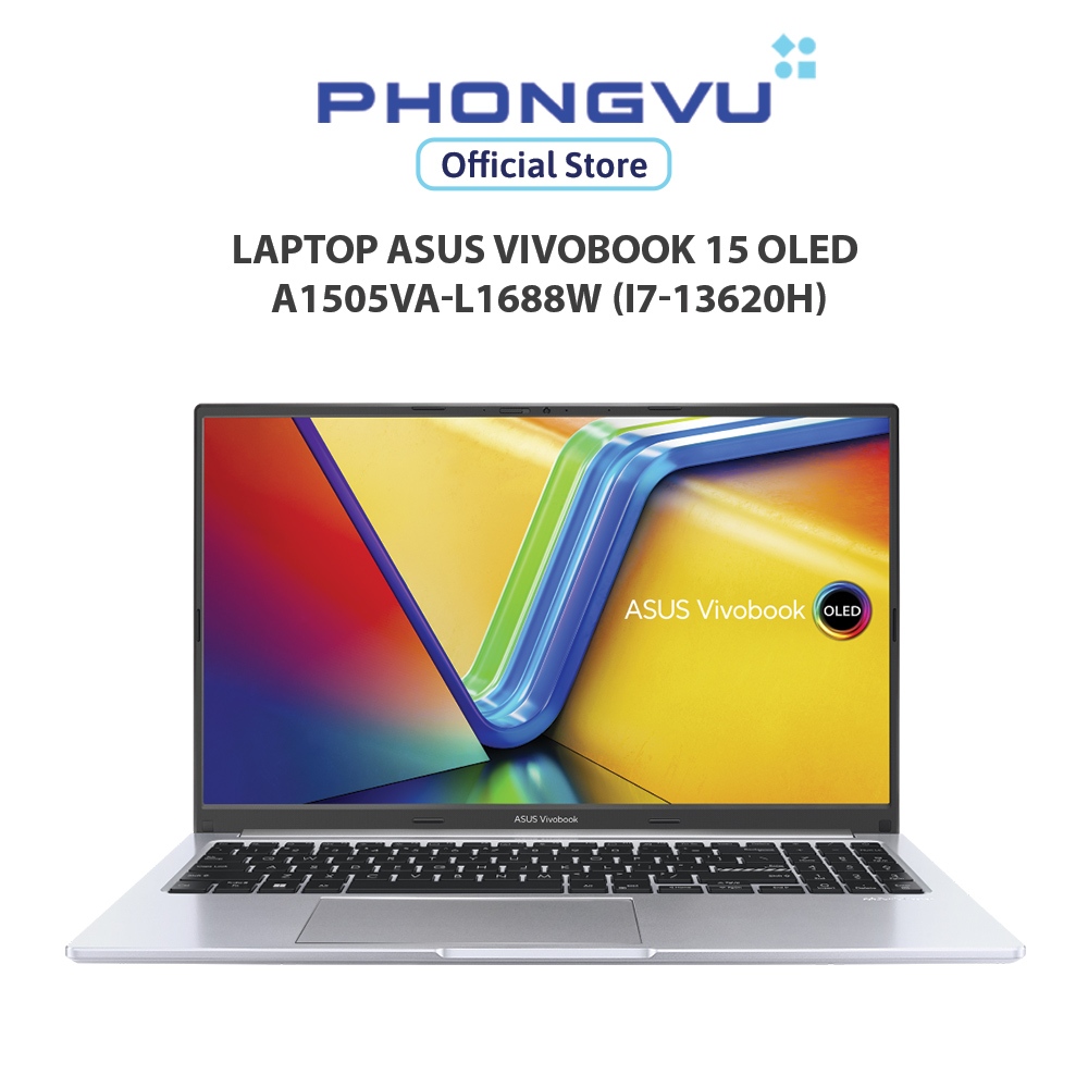 Laptop Asus Vivobook 15 OLED A1505VA-L1688W (i7-13620H/ 16GB/ 512GB/ Windows 11) -  Bảo hành 24 thán