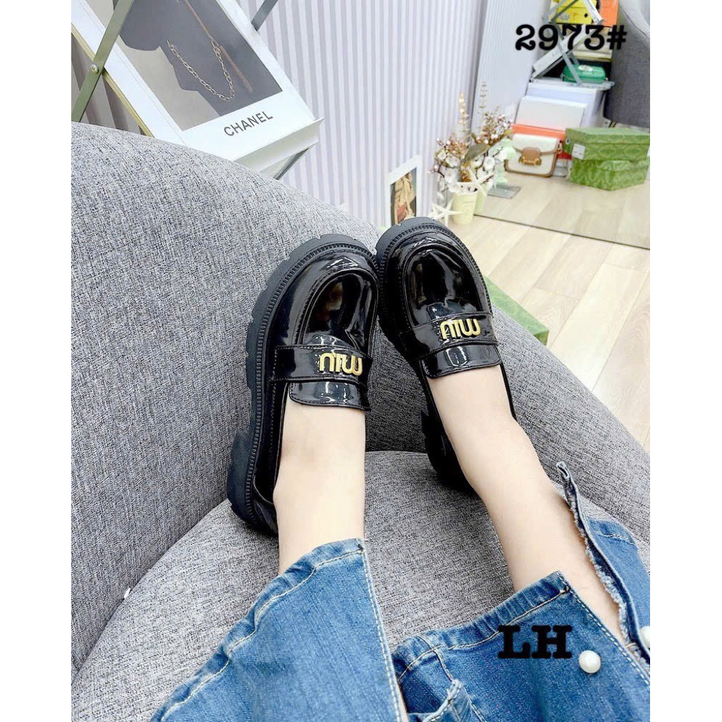 Giày Miumiu da bóng