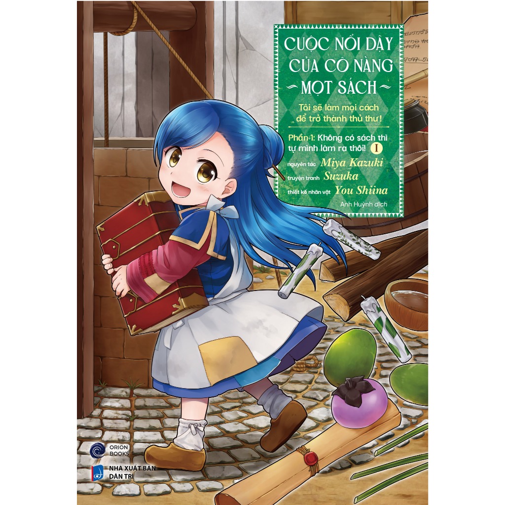 Sách Manga: Cuộc Nổi Dậy Của Cô Nàng Mọt Sách Phần 1