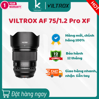  Ống kính VILTROX AF 75 F1.2 XF For FUJIFILM X-mount 