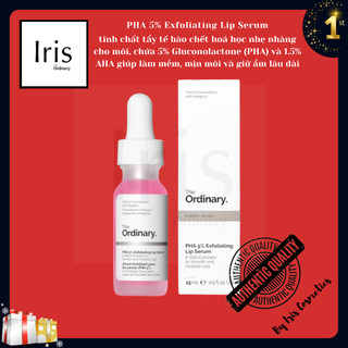 (BILL CANADA) PHA 5% Exfoliating Lip Serum 15ml - The Ordinary. – Tinh chất tẩy tế bào chết & dưỡng ẩm môi