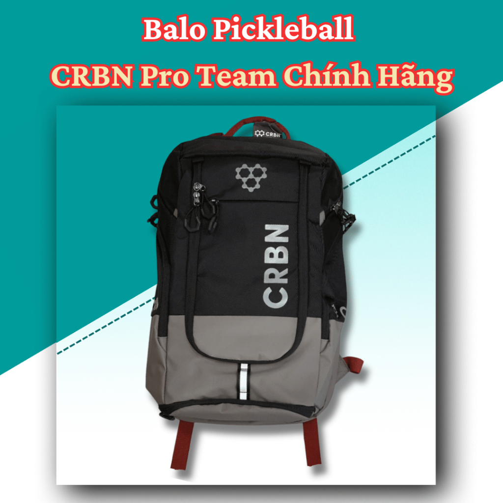 Balo CRBN Pro Team Pickleball Backpack Chính Hãng – Chuyên Dụng Cho Thi Đấu, Đa Ngăn, Phong Cách Thể