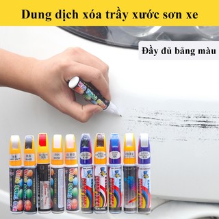 Bút xóa vết trầy sơn xe BELLAYA che mờ trầy xước dặm sơn ô tô xe máy dễ dùng nhiều màu tiện lợi