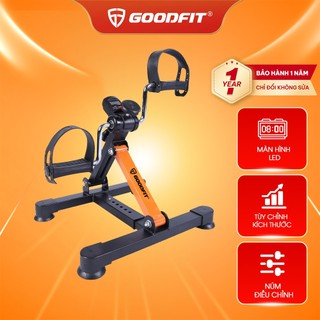  Xe đạp gấp gọn xe đạp mini tập thể dục tại nhà có đồng hồ điện tử GoodFit GF006MB 