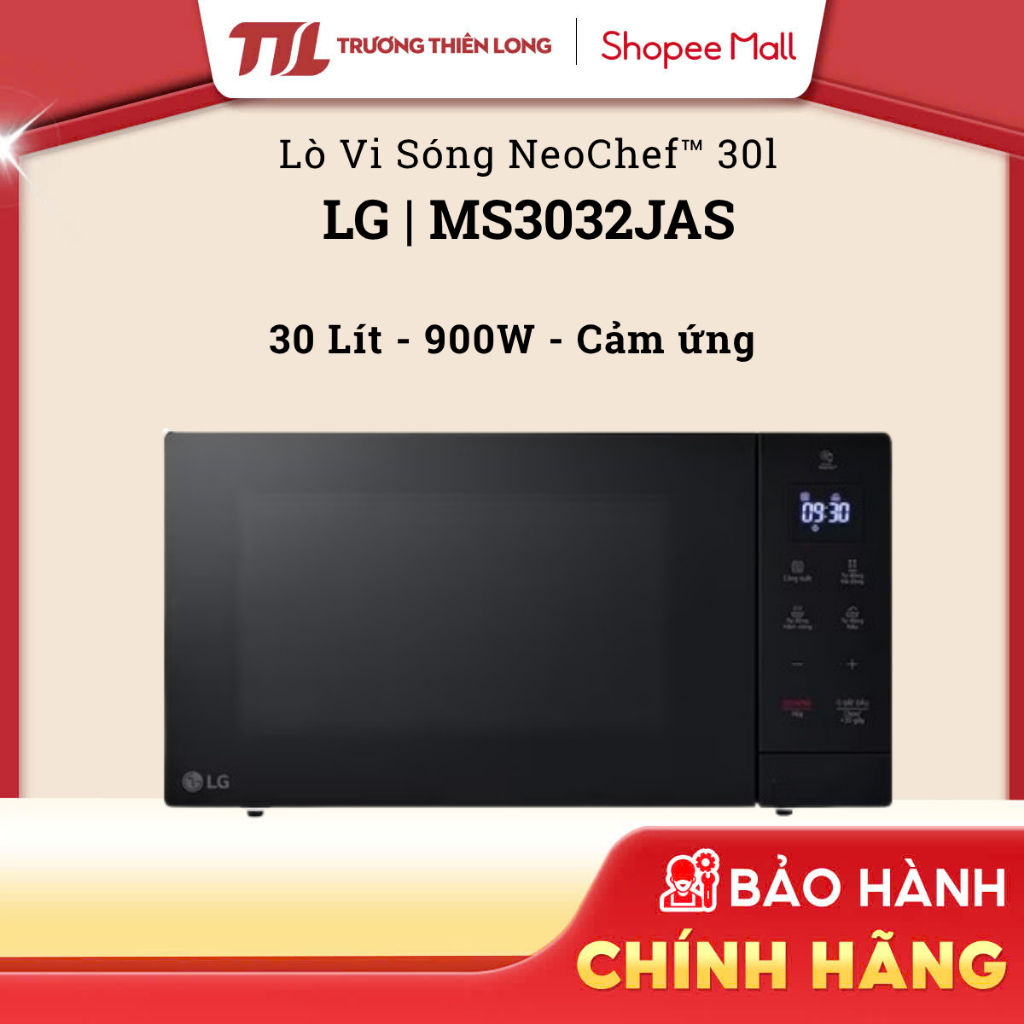 MS3032JAS  - Lò Vi Sóng LG Neochef™ 30l Màu Đen MS3032JAS