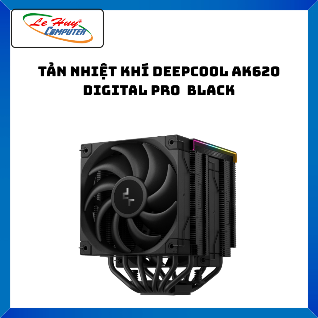 Tản Nhiệt Khí Deepcool AK620 Digital Pro Black/ AK620 WH DIGITAL - Hàng Chính Hãng