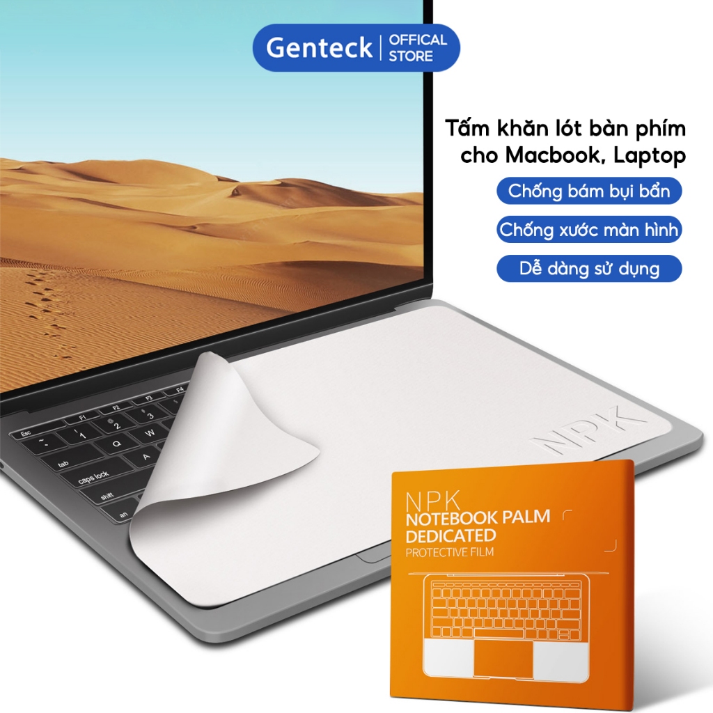 Khăn Vải Lót Bàn Phím SMTech Cho Macbook Laptop Phủ Phím Chống Bụi Trầy Xước…