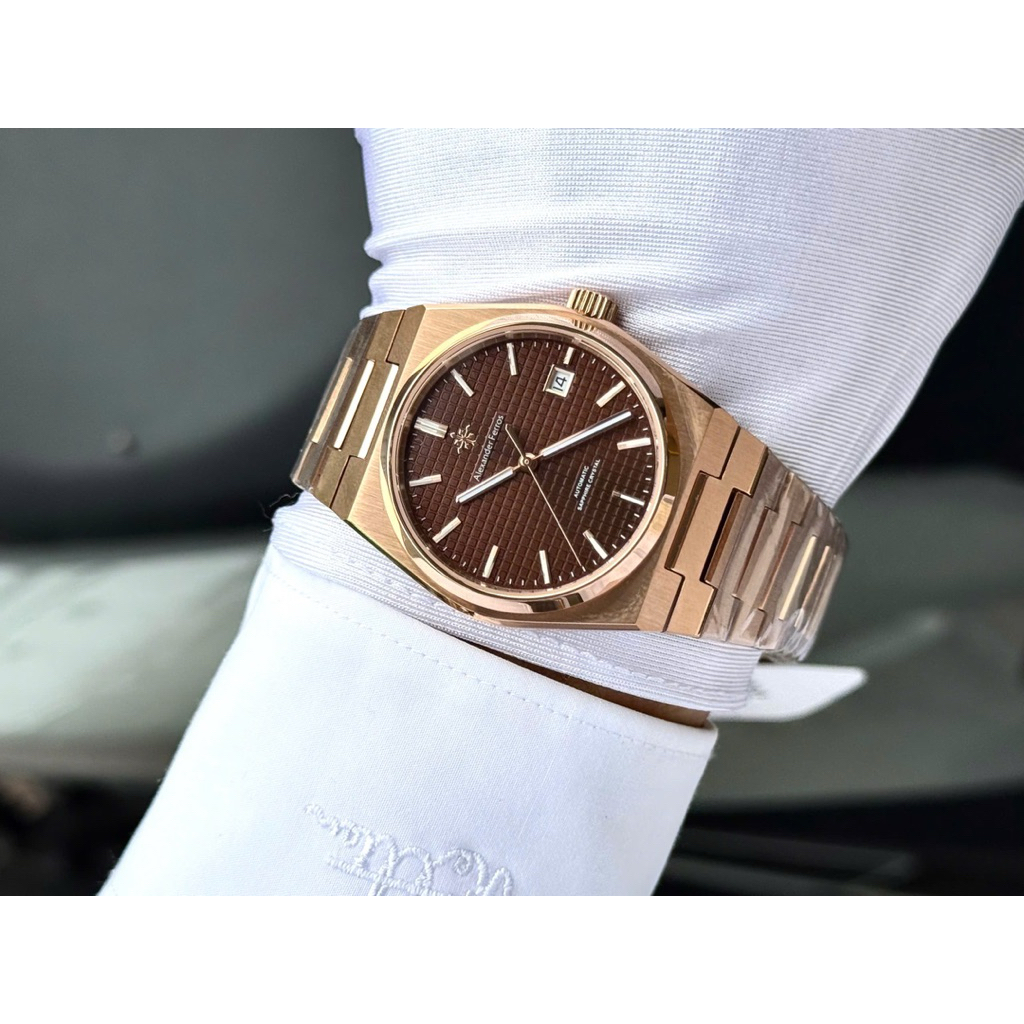 [Chính Hãng 100%] Đồng Hồ Nam Alexander Ferros 5052R/08 (5052) Máy Cơ (Automatic) Kính Sapphiare Siz