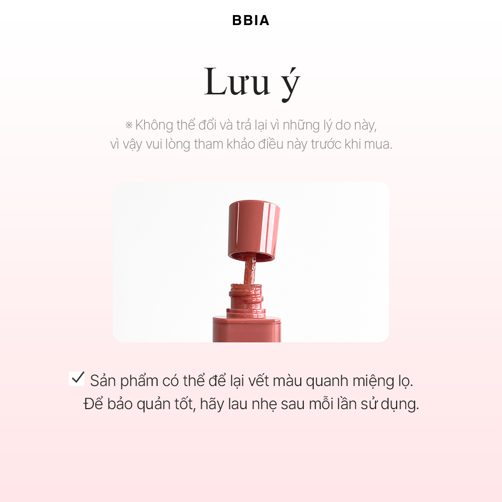 [LIVESTREAM] Son tint bóng căng mọng, trong trẻo BBIA Glow Tint (3.2g) | BigBuy360 - bigbuy360.vn