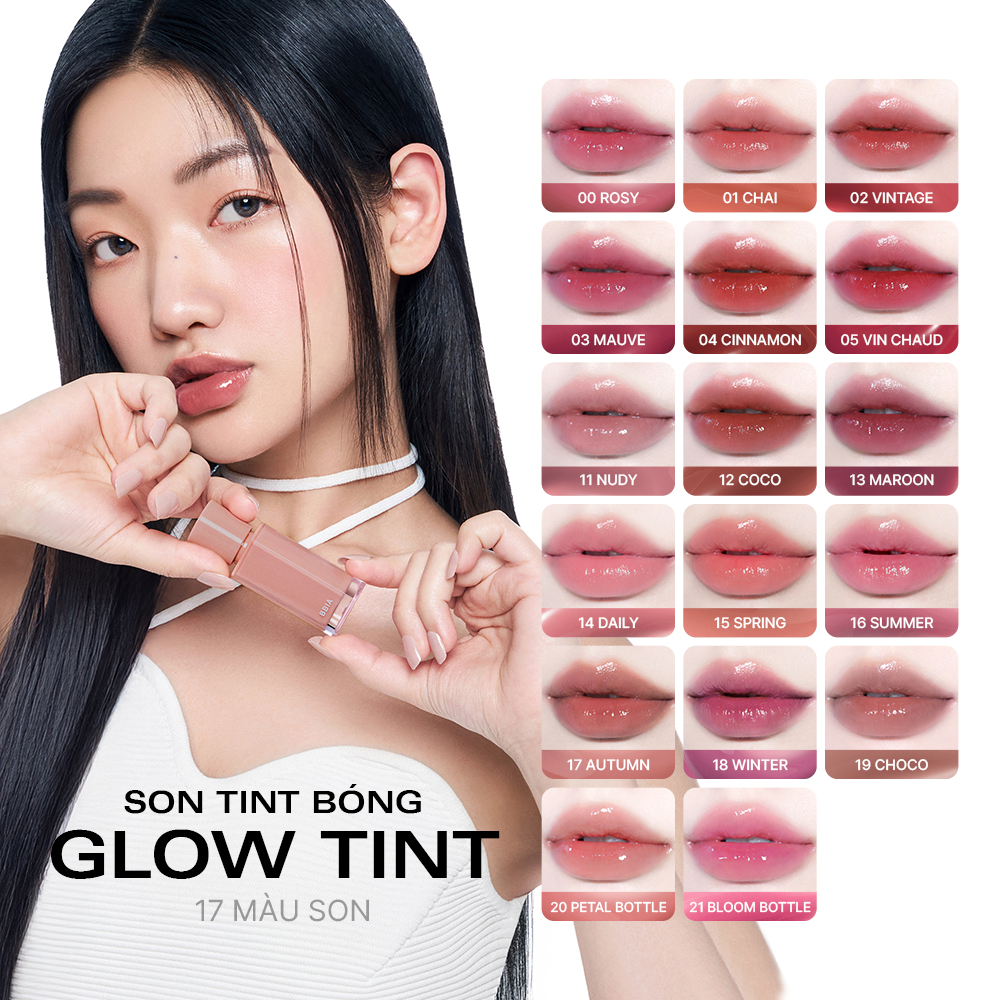 [LIVESTREAM] Son tint bóng căng mọng, trong trẻo BBIA Glow Tint (3.2g) | BigBuy360 - bigbuy360.vn