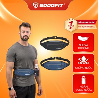 Túi chạy bộ đeo hông, đeo bụng, đeo chéo thể thao chạy bộ có ngăn đựng nước GoodFit GF112RB