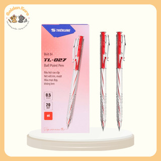 [HỘP 20 CÂY] Bút bi Thiên Long - TL-027 | VPP Golden Kuro