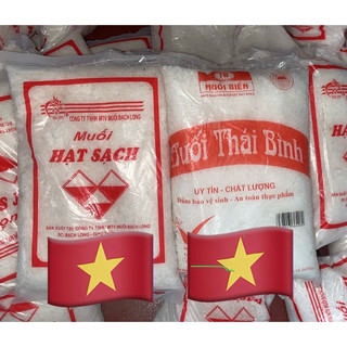 [ Giá Sỉ ] Muối hạt sạch 1Kg (muối tinh 500gram) quý khách mua combo cho tiếp kiệm theo chính sách shopee