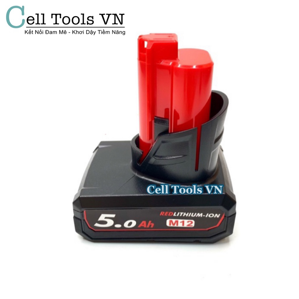 Vỏ MIL 12V - 5Ah 3S2P nhận sạc zin (6 cell - 18650)