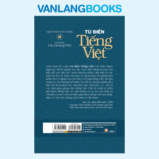 Sách Từ điển Tiếng Việt (Hoàng Phê) (Tái bản 2026) - VLB