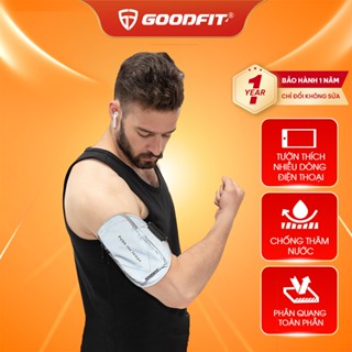Túi đựng điện thoại đeo tay chạy bộ GoodFit chống nước, phản quang GF201RA