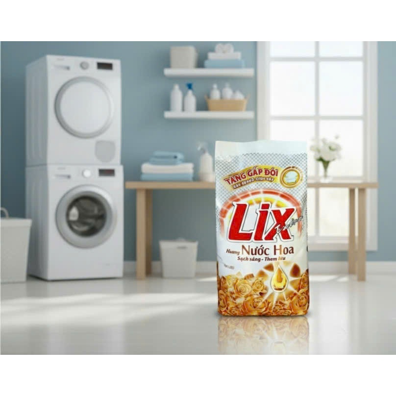 BỘT GIĂT LIX HƯƠNG NƯỚC HOA SẠCH SÁNG THƠM LÂU TÚI 5KG5