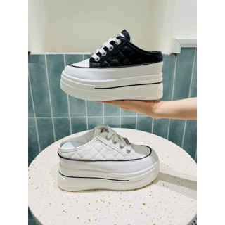  Giày sục nữ thể thao 9cm siêu nhẹ đế cao ôm chân năng động đi học đi làm đi chơi M38 