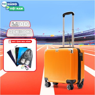    TẶNG TÚI ĐỰNG GIÀY + THẺ TAG   Vali nhựa TRIP Lux88 size 16inch xách tay lên cabin máy bay bảo hành 5 năm chính hãng 