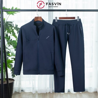 Bộ thun thể thao nam 01 lớp Fasvin BT25682.HN vải Nylon cao cấp co giãn thoải mái chất lượng tốt