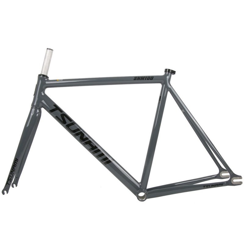 Khung Fixed Gear Tsunami SNM100 sơn màu Xám