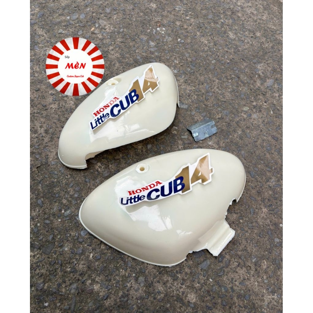 CẶP CỐP XE CUB ÉN LÙN (CUB LITTLE 14) kèm tem cốp.