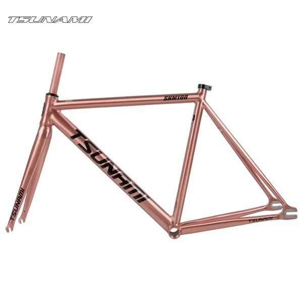 Khung Fixed Gear Tsunami SNM100 sơn màu đồng