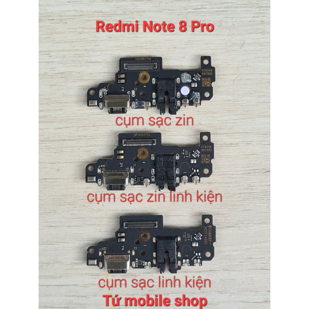 Cụm sạc zin Xiaomi Redmi Note 8 Pro (cụm sạc zin/cụm sạc zin lk/cụm sạc lk)