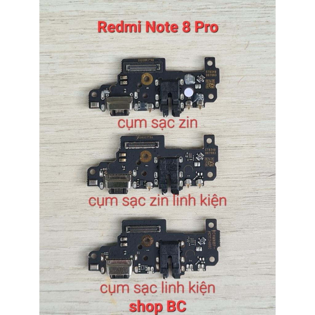 Cụm sạc , cáp nối main Xiaomi Redmi Note 8 Pro (cụm sạc zin/cụm sạc zin lk/cụm sạc lk)