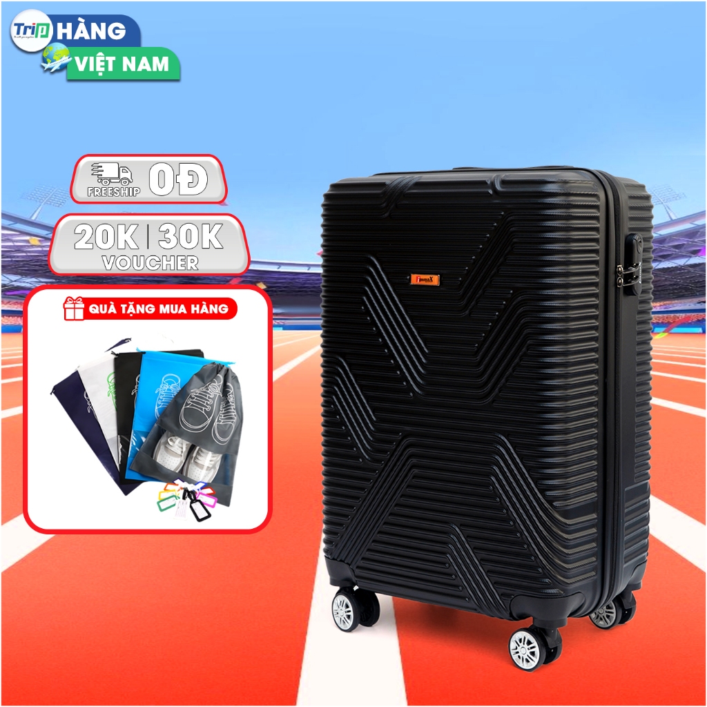 [ TẶNG TÚI ĐỰNG GIÀY + THẺ TAG ] Vali nhựa cao cấp immaX X11 size 24inch ký gửi 20kg hành lý - Bảo h