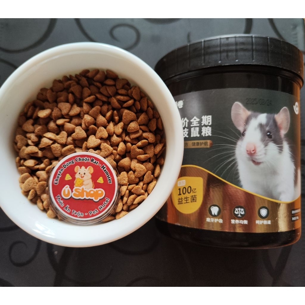 Thức ăn nén GJO cho Fancy Rat