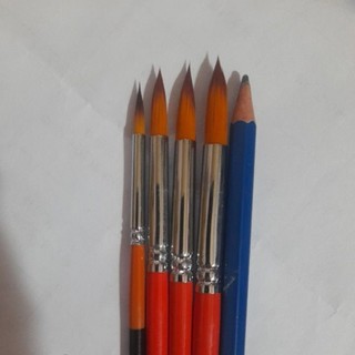 CỌ VẼ NÉT CỌ VUÔNG CỌ TRÒN