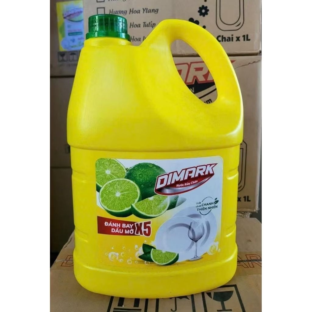 Nước rửa chén hương chanh Dimark 3.5kg
