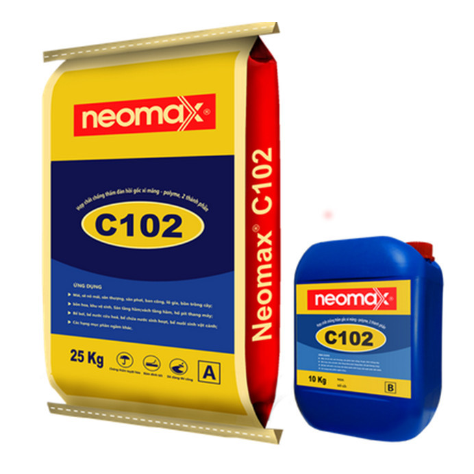 Neomax® C102 - vật liệu chống thấm mái, ban công, nhà tắm,....
