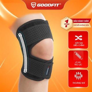  Băng đầu gối chuyên nghiệp GoodFit GF526K thoáng khí có thể điều chỉnh hỗ trợ giảm đau khớp 