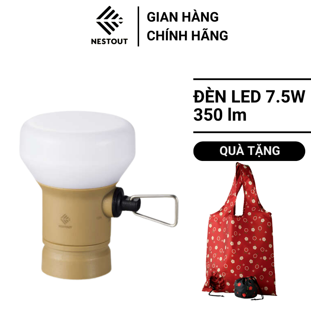 Đèn LED Cắm Trại Dã Ngoại Đa Dụng ELECOM NESTOUT OUTDOOR GEAR LAMP-1 - ELECOM VIETNAM OFFICIAL SHOP