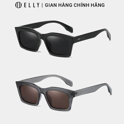 Kính mắt nữ ELLY EK207 gọng nhựa PC tròng phân cực TAC chống tia UV400 chống chói thời trang cao cấp