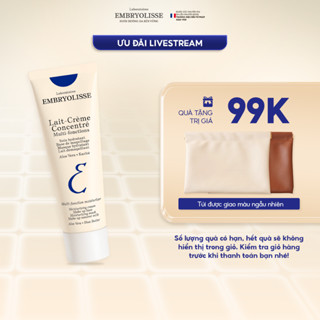   Livestream x EMB  Kem Dưỡng Ẩm Phục Hồi Embryolisse Lait Creme Concentre 75ml 