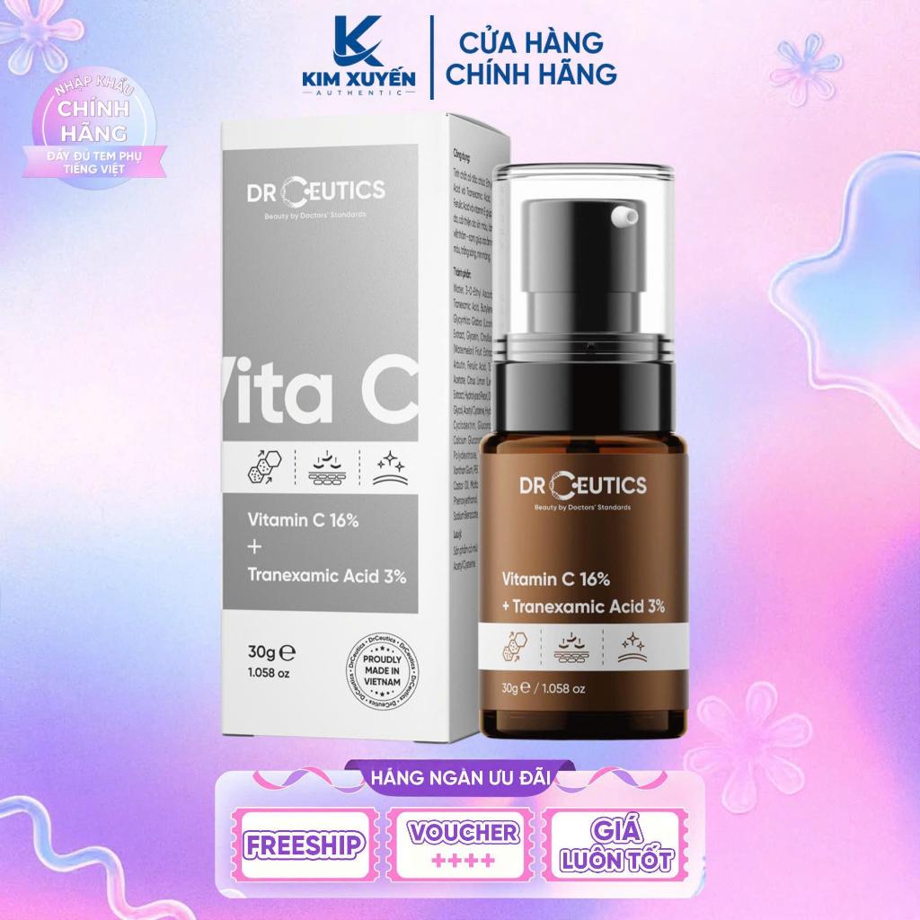 [VITA C] Serum Dr Ceutics Vitamin C 16% + Tranexamic Acid 3% Dr Ceutics 30G